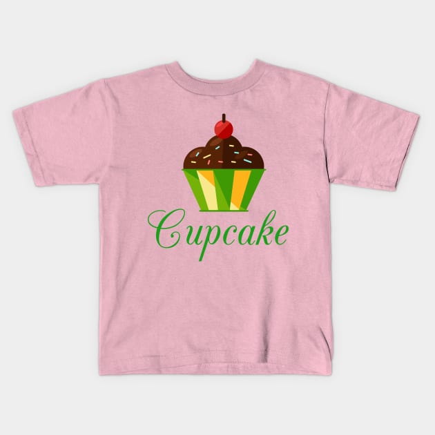 Cupcake Kids T-Shirt by Courtney's Creations